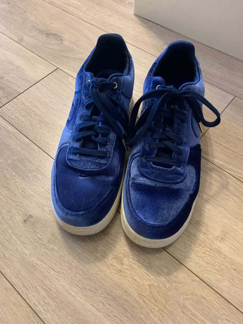 nike air force velour