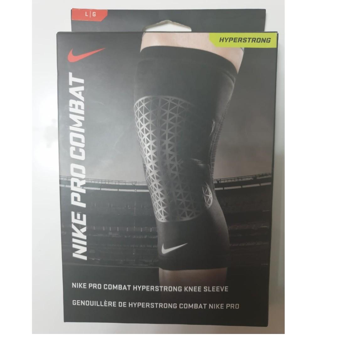 Nike Knee Pro Combat Health & Nutrition, Support & Protection Carousell