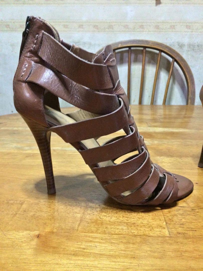 Nine West Gladiator heels Women s Fashion Footwear Heels on