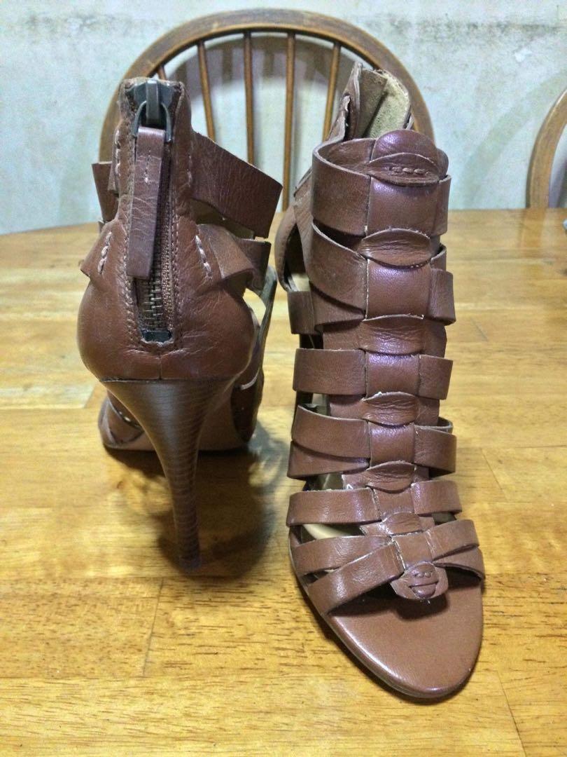 nine west gladiator heels