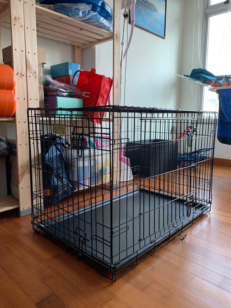 small foldable dog crate