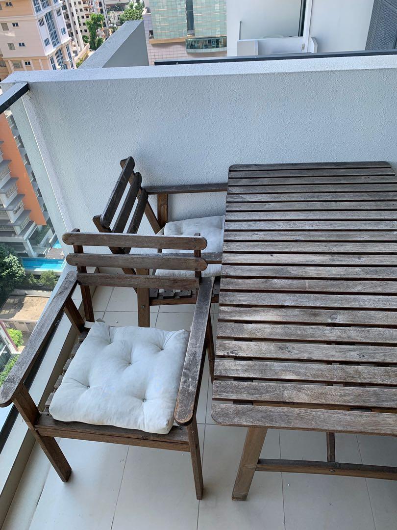 Outdoor Dining Table 4 Chairs Furniture Tables Chairs On Carousell