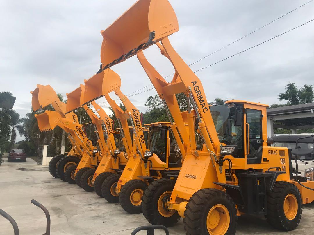 Payloader 930 Wheel Loader 1cbm (Category: Construction Tools & Equipment) located in Cabiao. Submitted by agrimac (Listing ID 240465634, Image 2). Description: BRAND-NEW! 926 Payloader 1500 Rated load 3.2m dumping height Caliper type air brake for easy maintenance With Manual transmission for 926 model Joystick type bucket controller With radio and electric fan Not Mttc, yama, mansan, komatsu, lonking, lIuging CAN BE AVAILED THRU FINANCING! HUGE