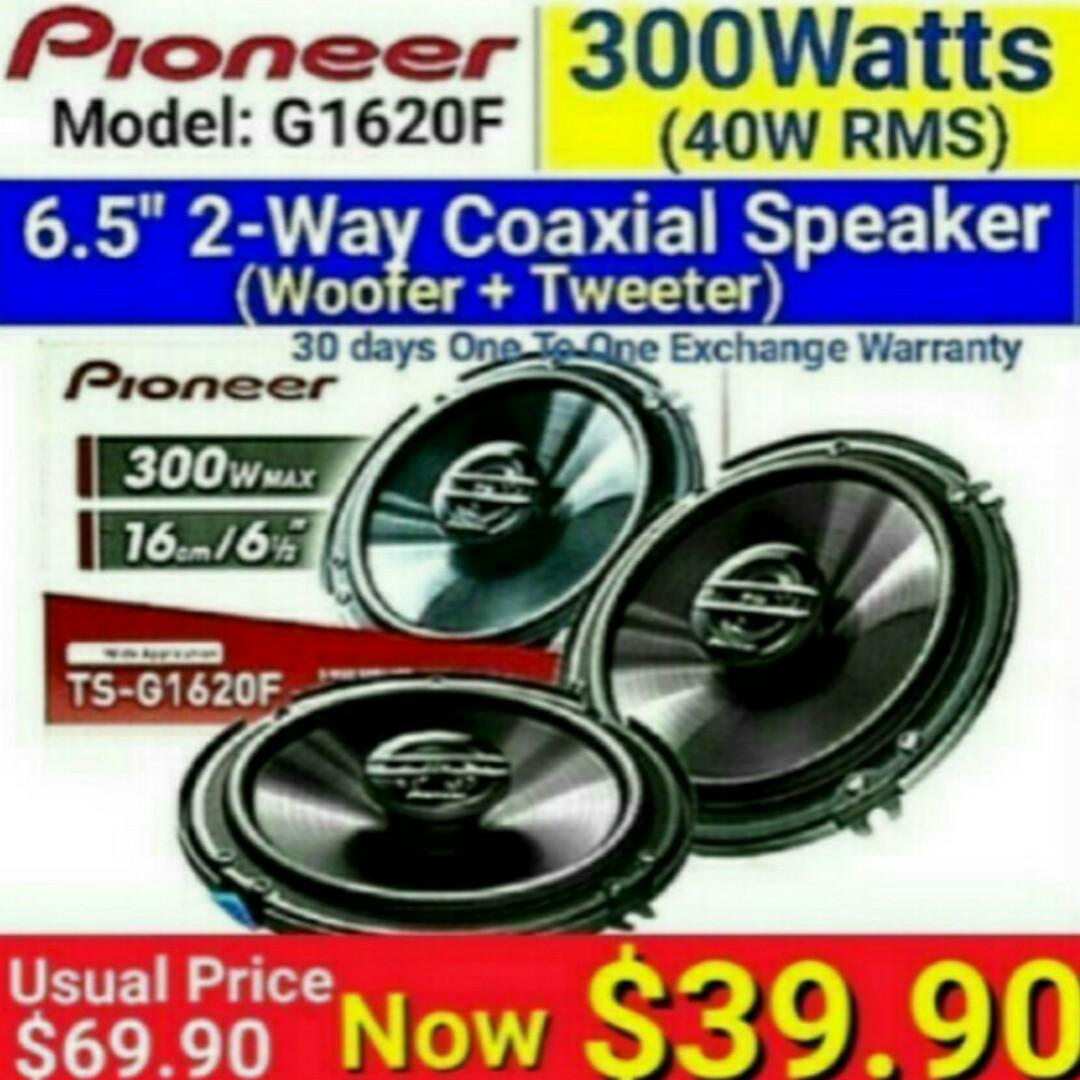 pioneer 300 watt speakers