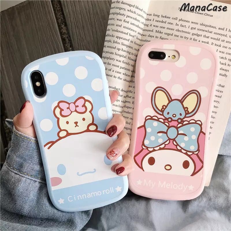 PO Cinnamoroll/my melody case, Mobile Phones & Tablets, Mobile & Tablet  Accessories, Cases & Sleeves