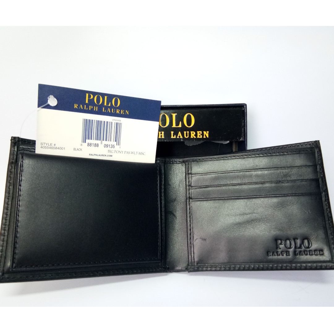 Polo Ralph Lauren Wallet - Black, Men's