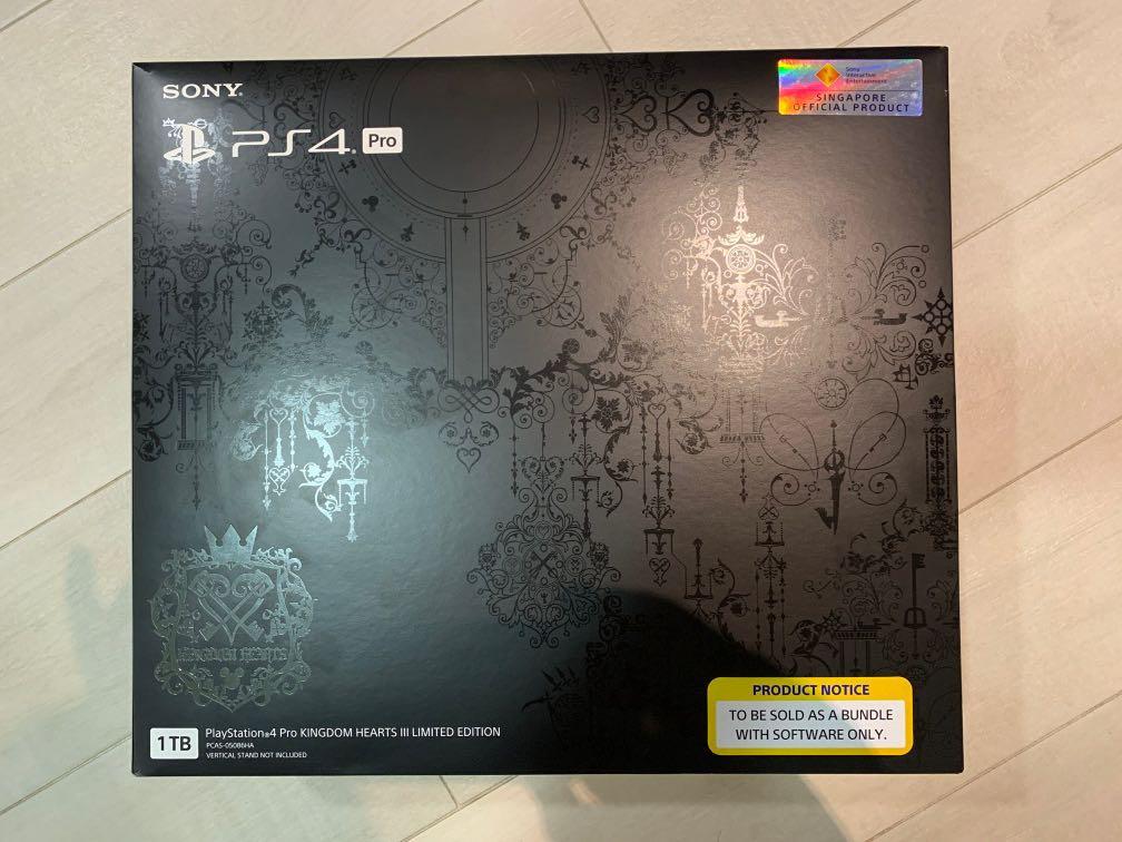 Ps4 Pro Kingdom Hearts Iii Limited Edition Toys Games Video Gaming Consoles On Carousell