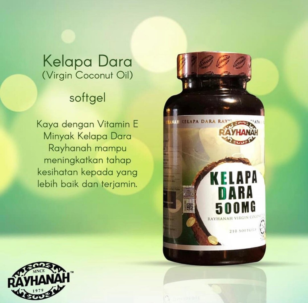 Rayhanah Kelapa Dara Virgin Coconut Oil Softgel Everything Else On Carousell