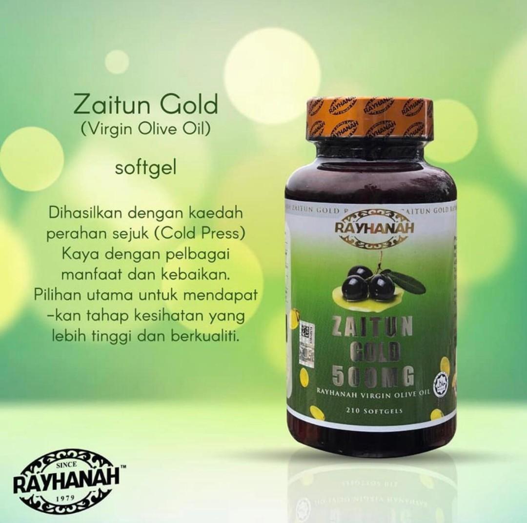 Rayhanah Zaiton Gold Virgin Olive Oil Softgel Everything Else On Carousell