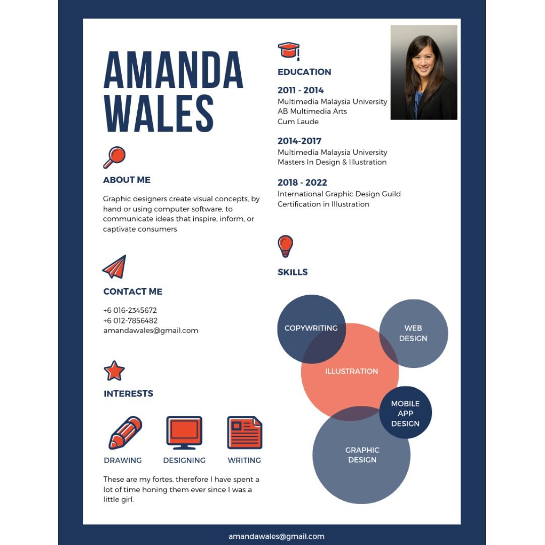 Resume Template Service Terbaikk Jobs Part Time Others On Carousell