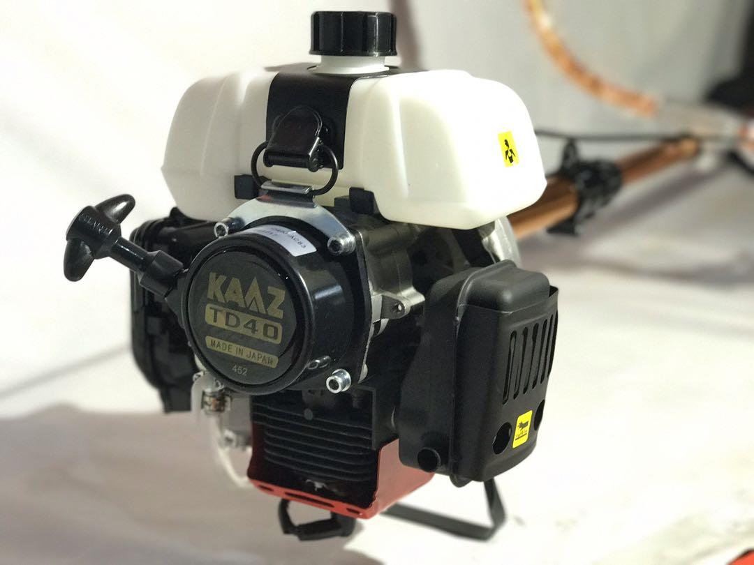 Sale Original With Serial Number Kawasaki Td40 Grass Cutter Gardening Garden Tools Supplies On Carousell