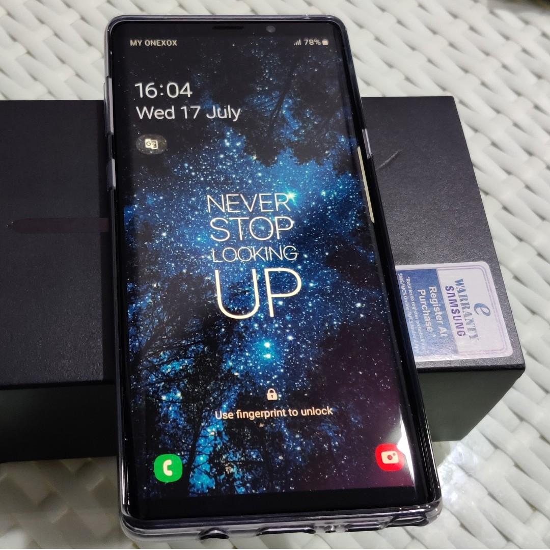 samsung galaxy note 9 black 8 512