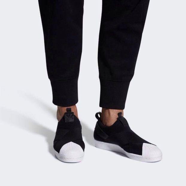 Shoes Adidas Superstar Slip On Black 