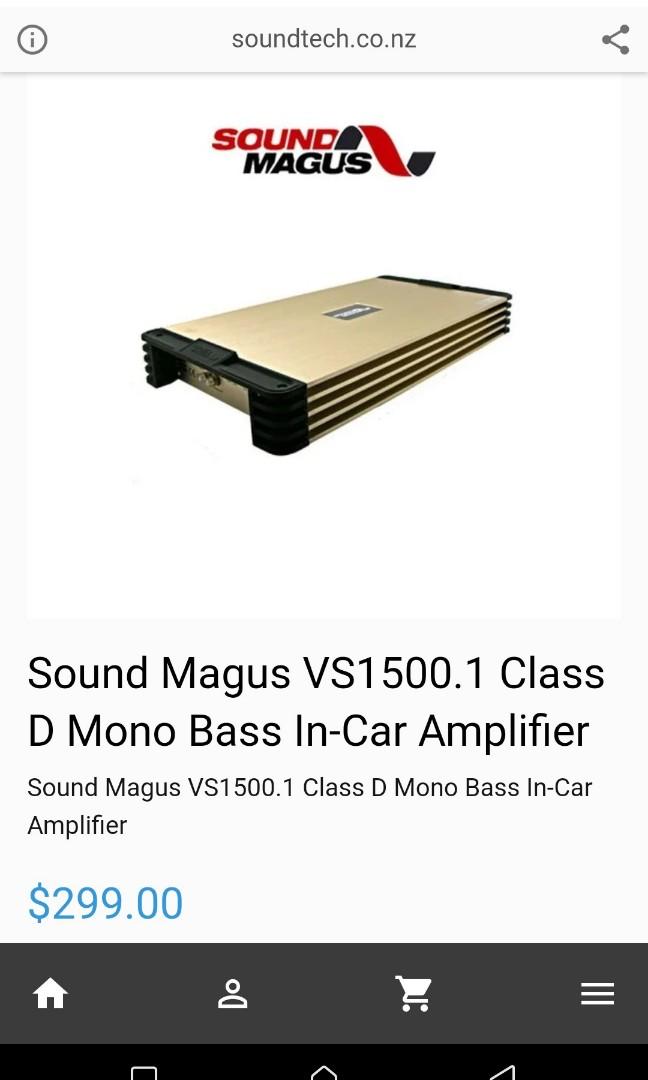 Sound magus vs1500.1 on Carousell