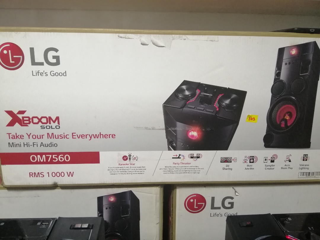lg xboom 3000 watts