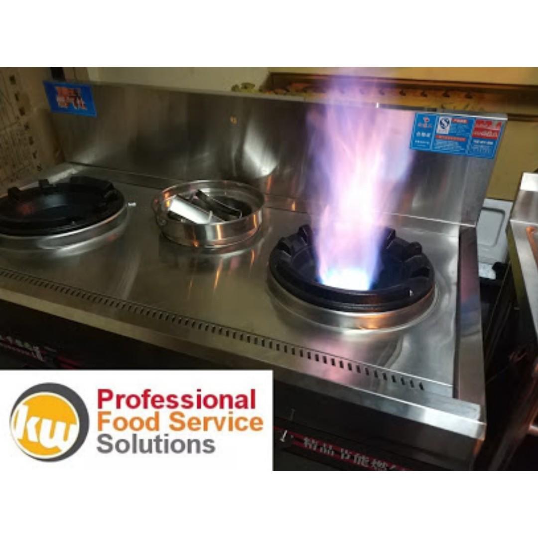 Stainless Low and High Pressure Gas Stove Range, Furniture & Home