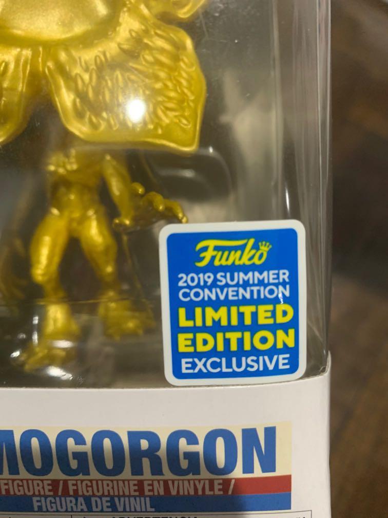 demogorgon gold funko pop