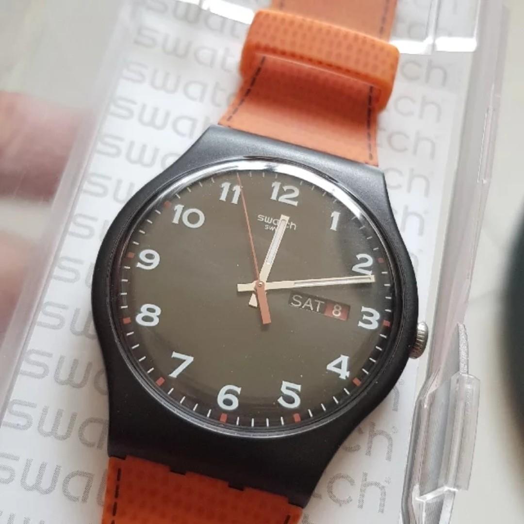 swatch orange strap