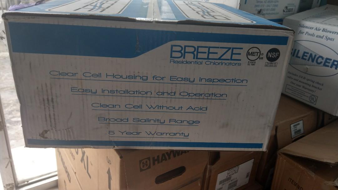 Swimming pool salt chlorinator SGS US made for 40,000 gallons