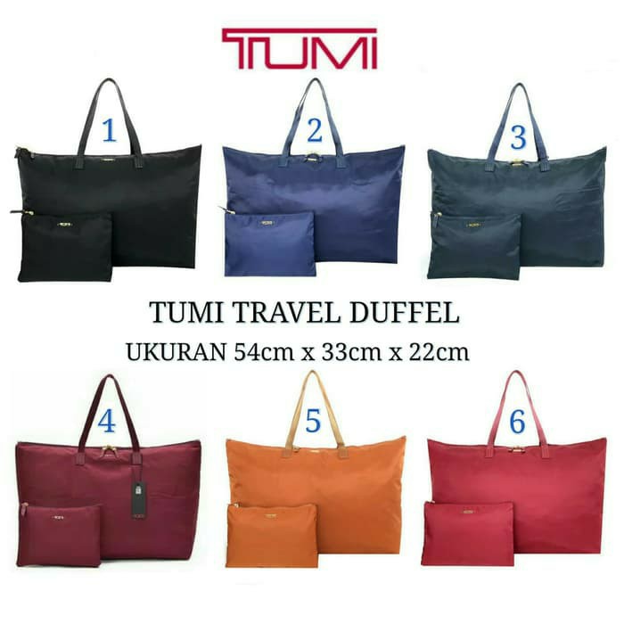 tumi travel duffel