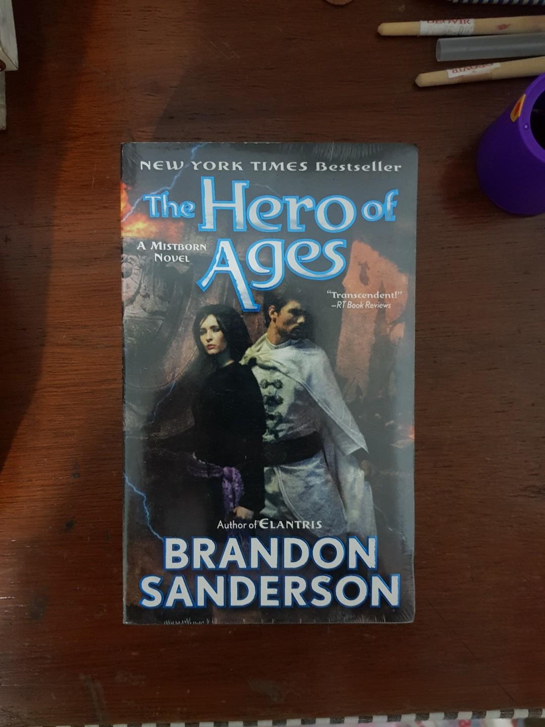 The Hero of Ages by Brandon Sanderson (Mistborn Trilogy), Hobbies ...