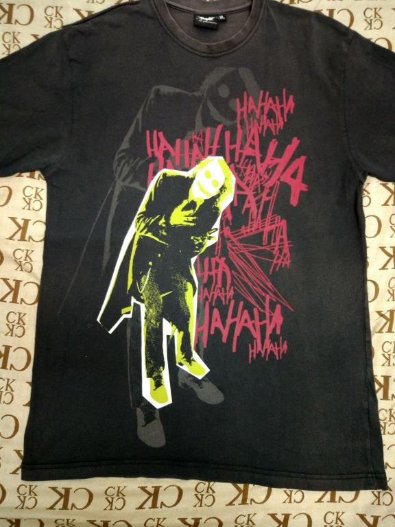 The Joker Hahaha T Shirt Heath Ledger The Dark Knight Men S