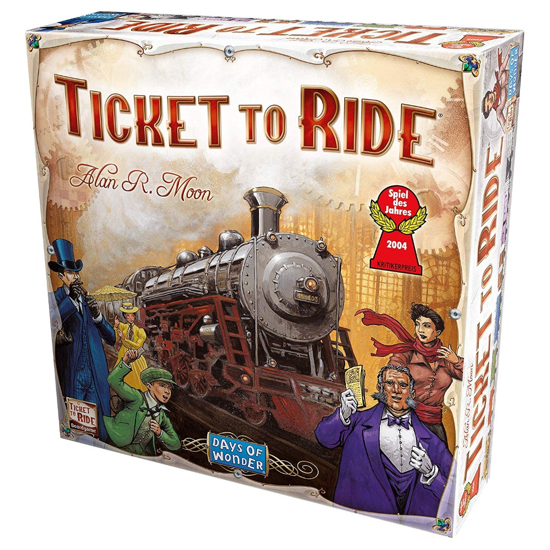 Ticket To Ride Board Game Boardgamegeek