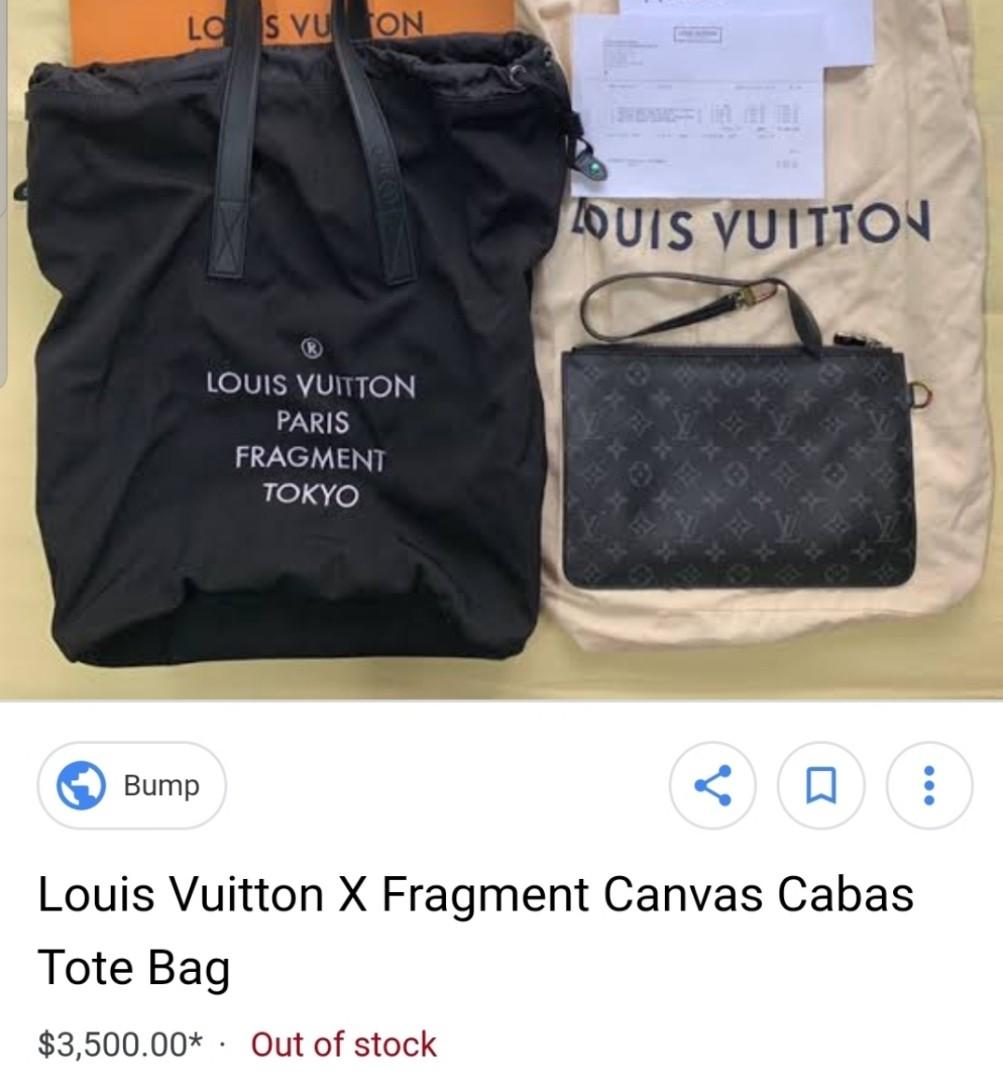Ultra Rare Louis Vuitton X Fragment Tokyo Cabas tote photo view 9