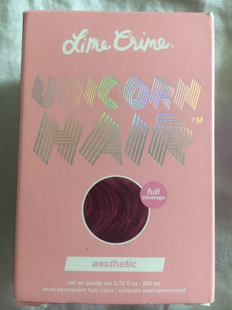 Unicorn Hair Pink Dye Health Beauty Hair Care On Carousell