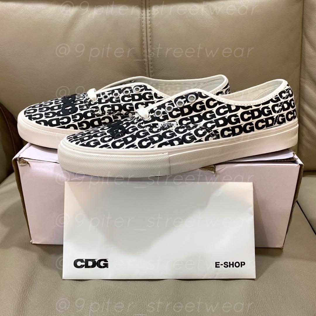 cdg vans stockx