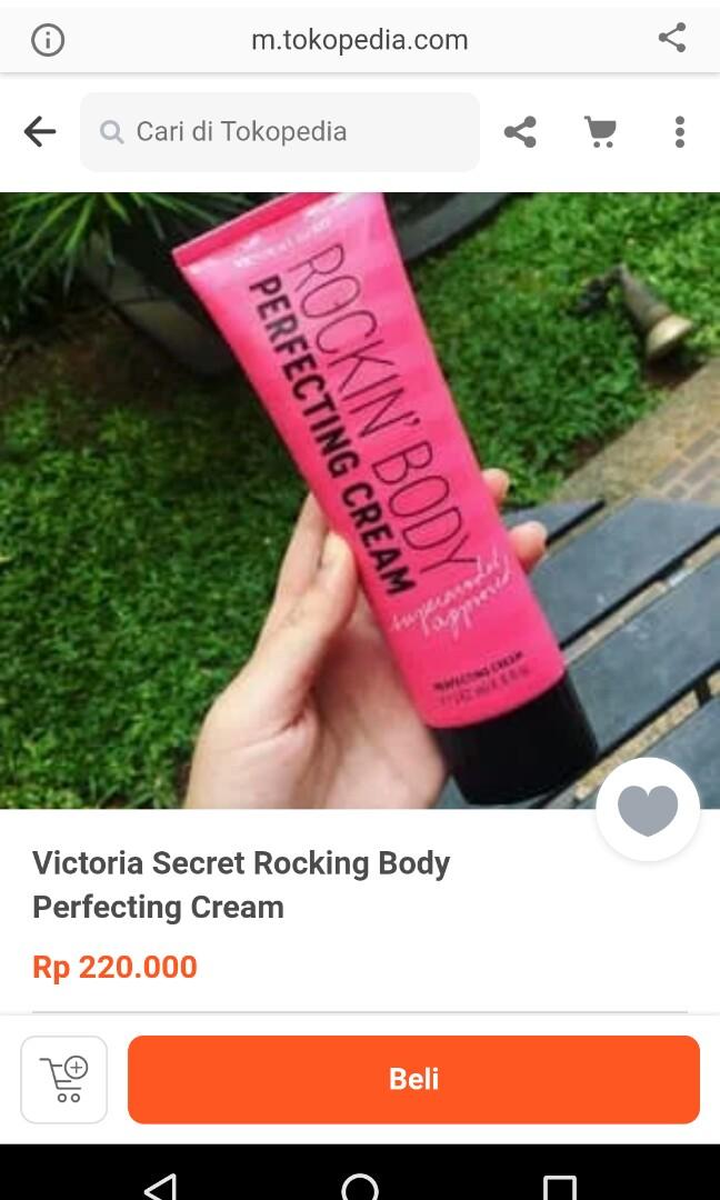 Victoria's secret rockin body perfecting hotsell cream