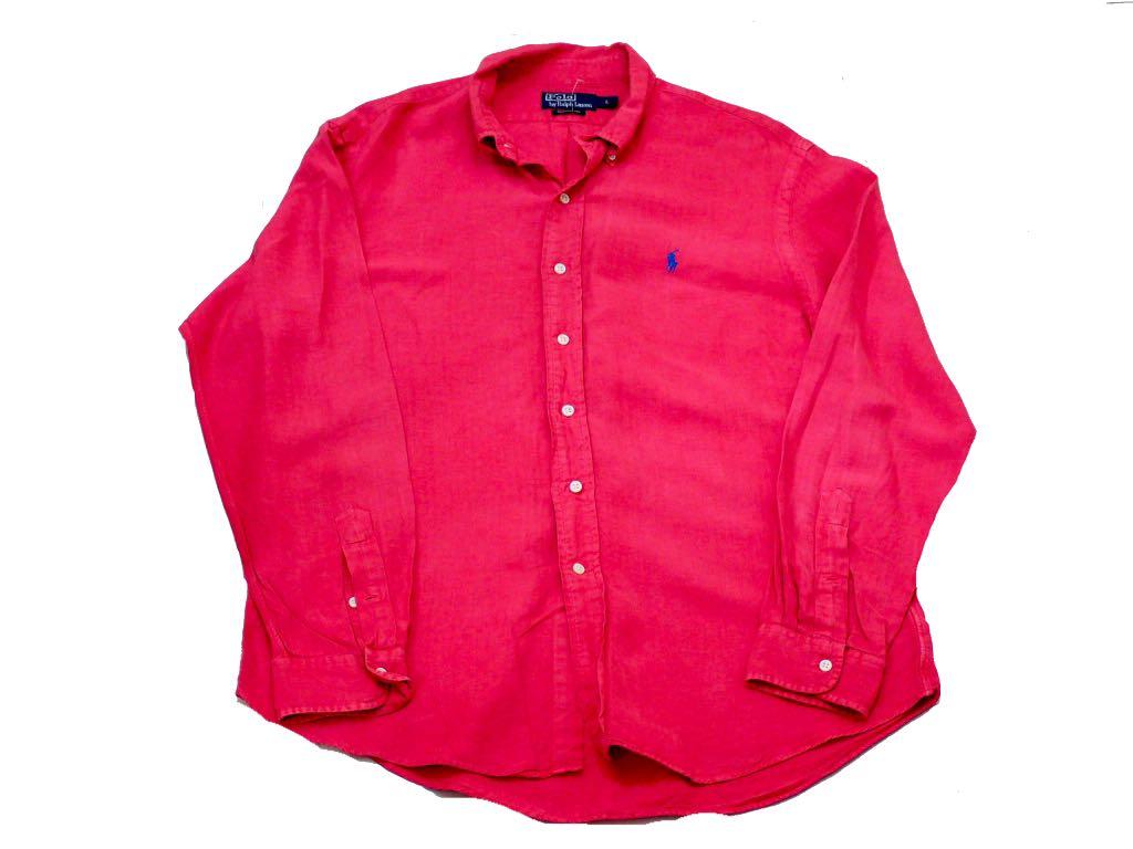 ralph lauren salmon shirt