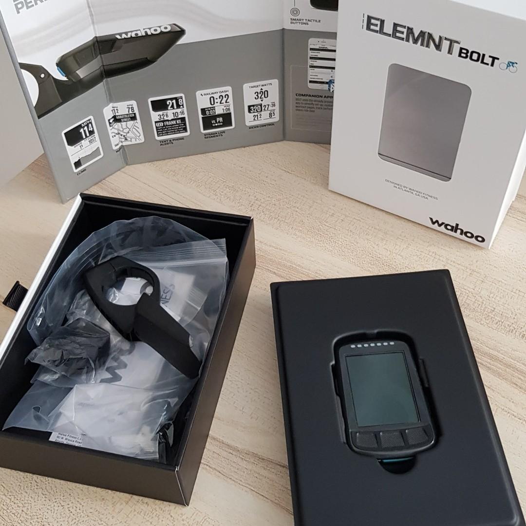 wahoo elemnt bolt package