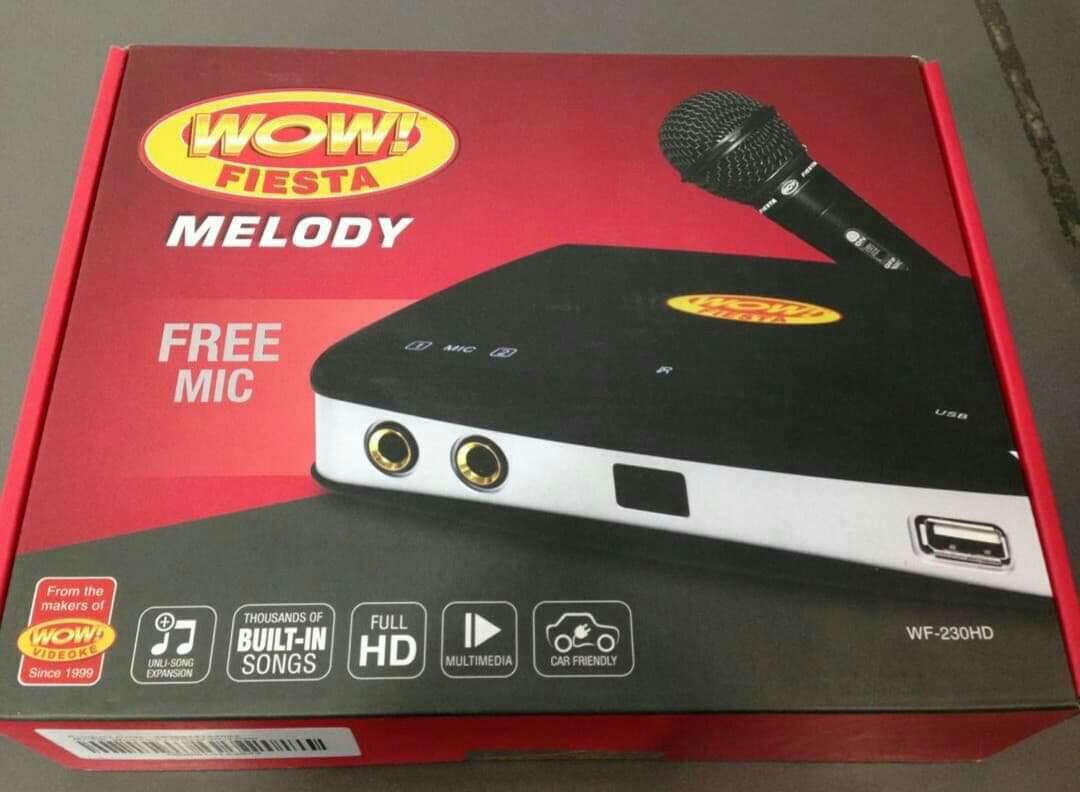 WOW FIESTA!! melody MAGIC SING, TV & Home Appliances, TV