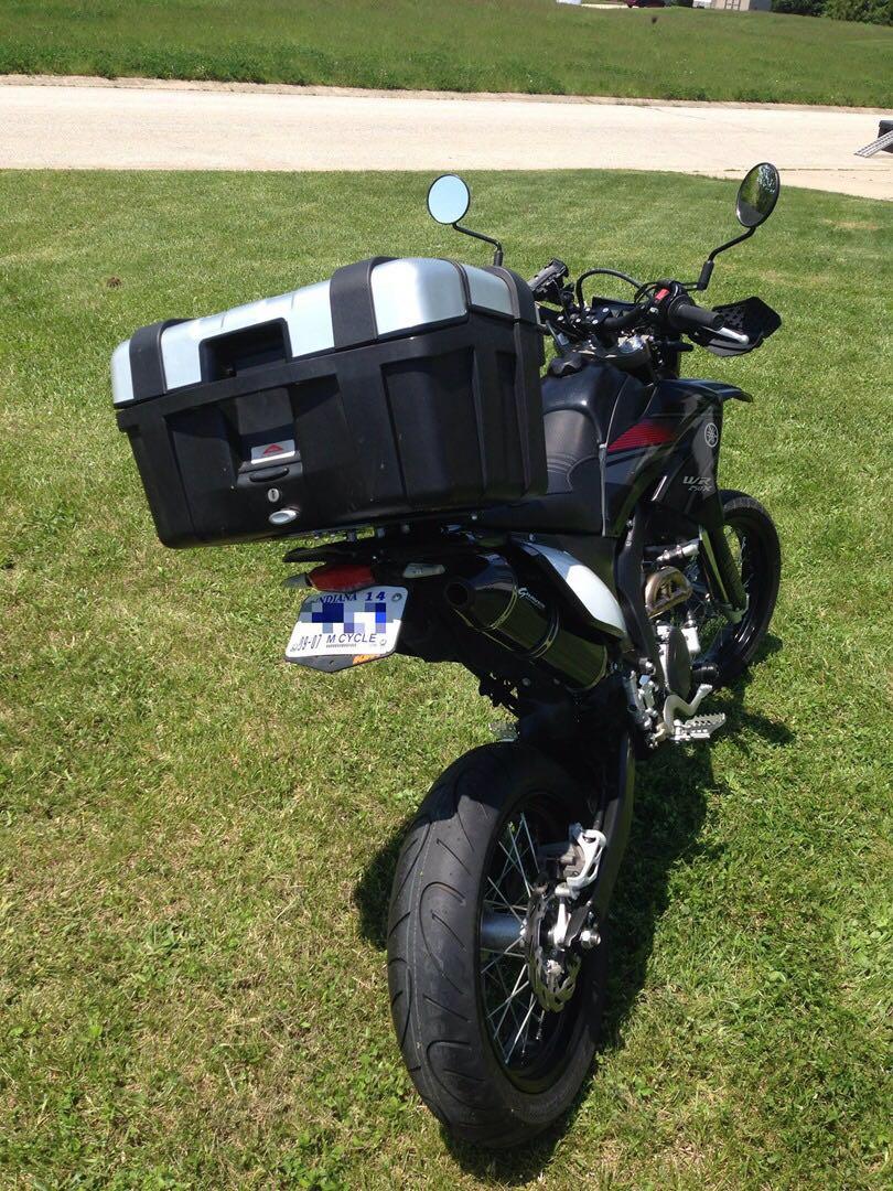 WR250X / R Scaggs Billet Aluminium Slim Rack WTT, Motorcycles ...