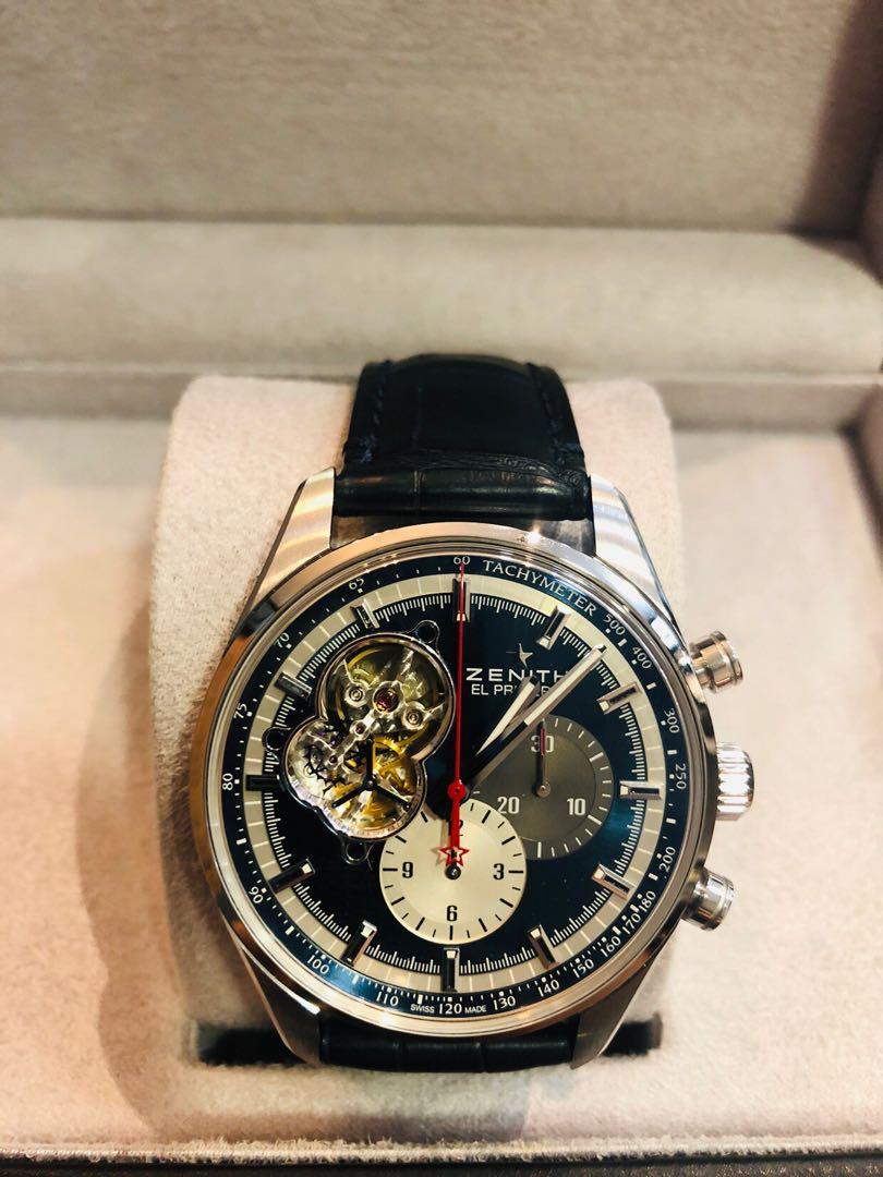 Zenith Chronomaster El Primero Open 1969 For Sale Luxury Watches