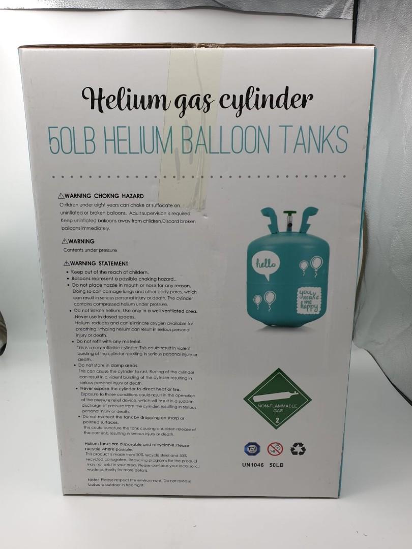 100 Pure Helium Gas Helium Tank for party balloons party supplies