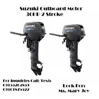 Suzuki Outboard Motor 30 HP 2 Stroke