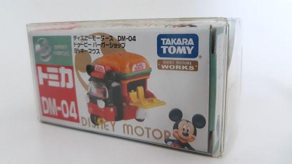 Tomica Mickey Mouse Food Tuktuk Cart