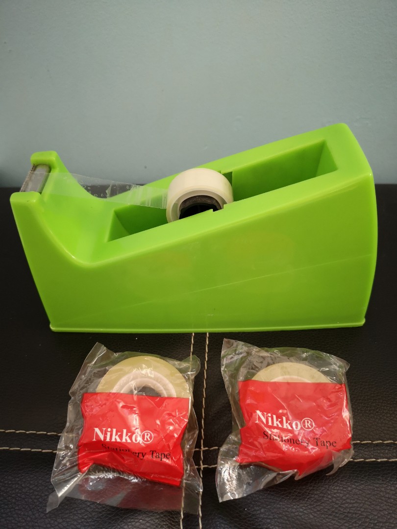 1kg pop bazic scotch tape holder & FREE tapes, Hobbies & Toys