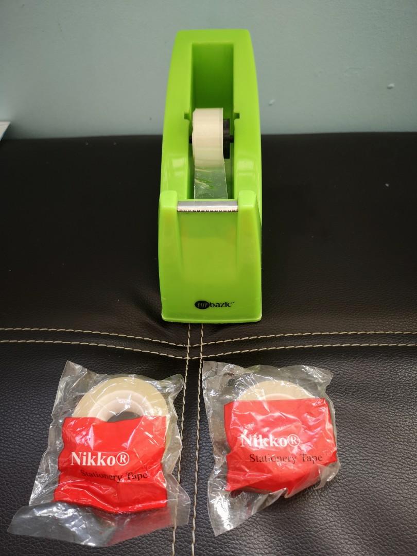 1kg pop bazic scotch tape holder & FREE tapes, Hobbies & Toys