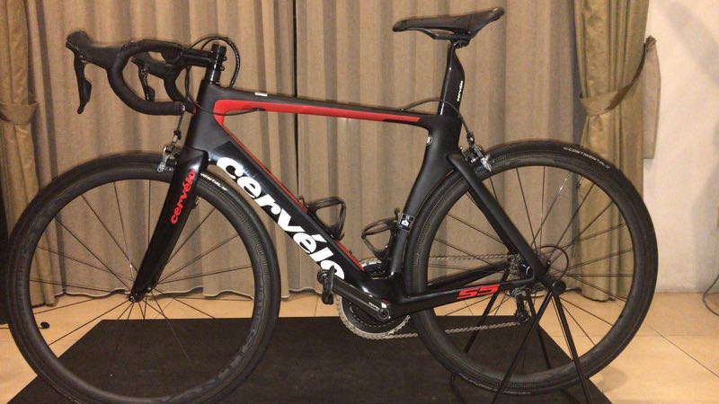 2018 Cervelo S5 56cm frameset