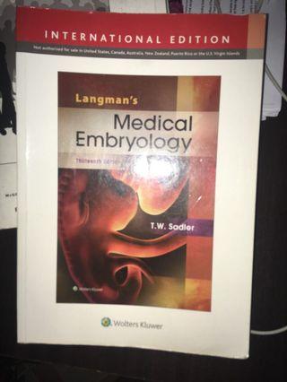 Langman’s Medical Embryology 13th Ed