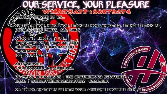 (HP Designs) Custom printing