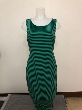Culte Femme Green Maxi Dress