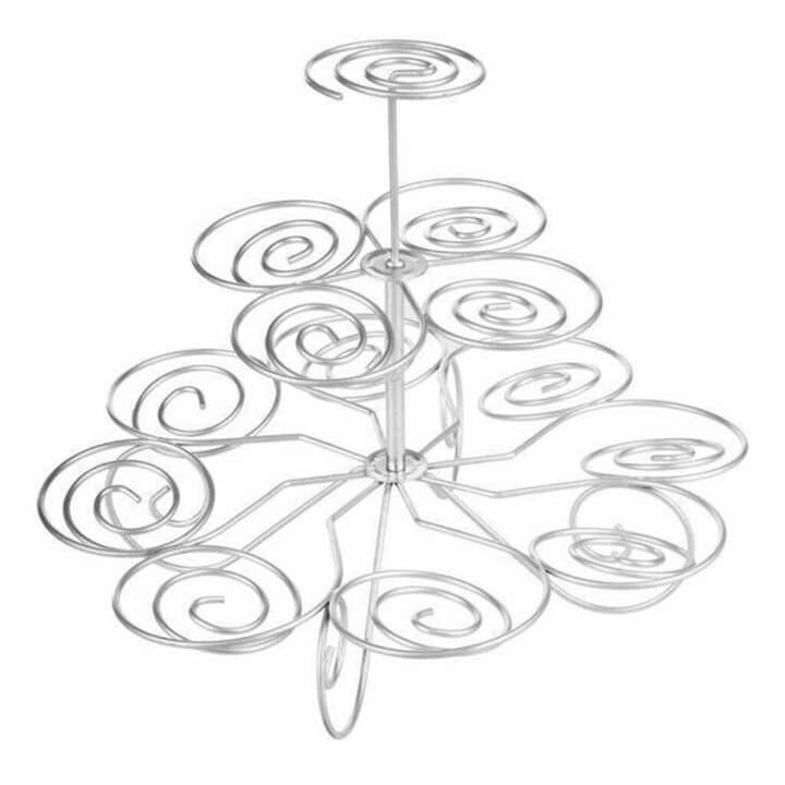 3 layer cupcake stand (Category: Bakeware) located in Quezon City. Submitted by rigelsfashiononline (Listing ID 240711414, Image 2). Description: 3 layer cupcake stand hold 13pcs. cupcake Php 250.