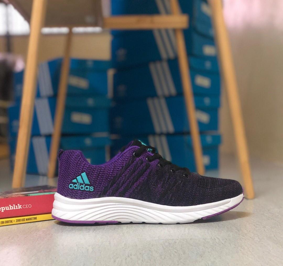 adidas cloudfoam purple