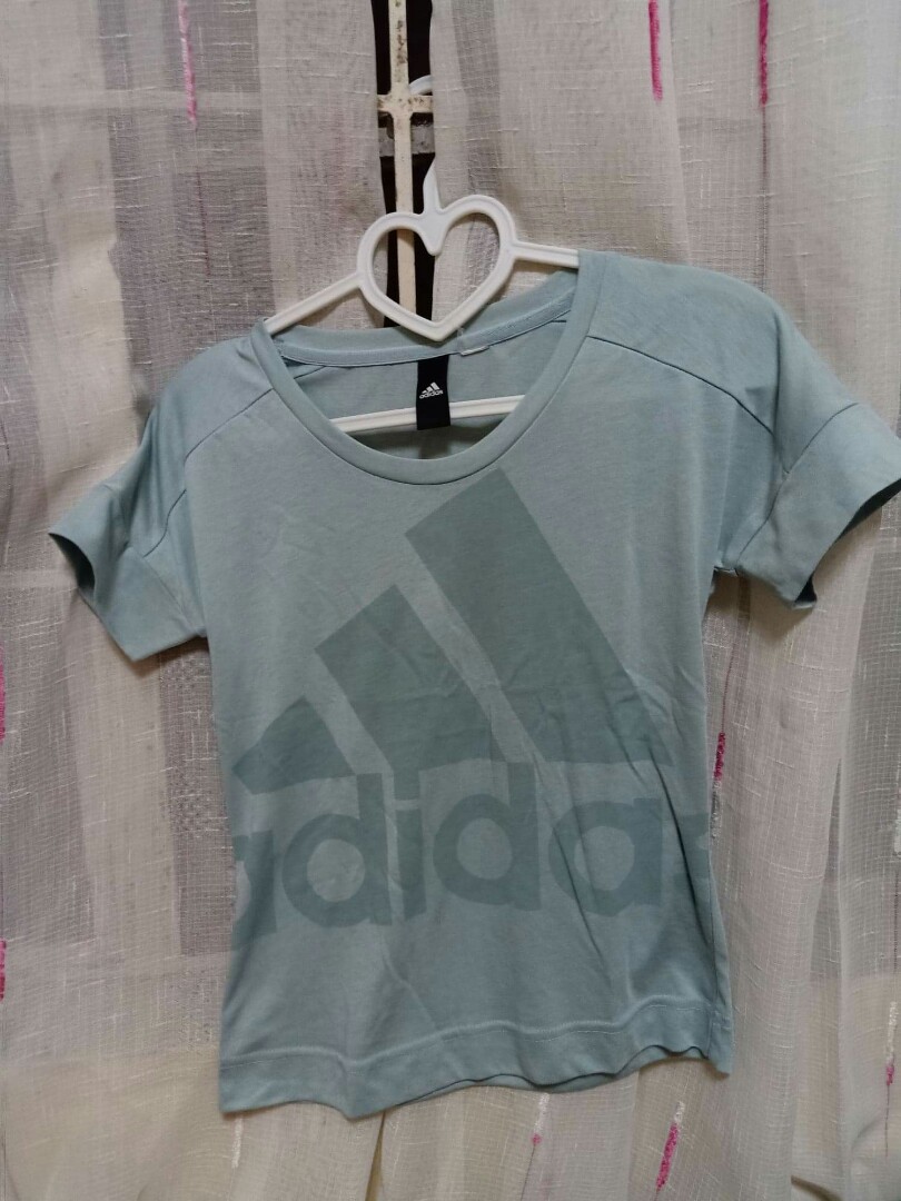 Adidas t-sirt for girls, Women's Fashion, Activewear on Carousell