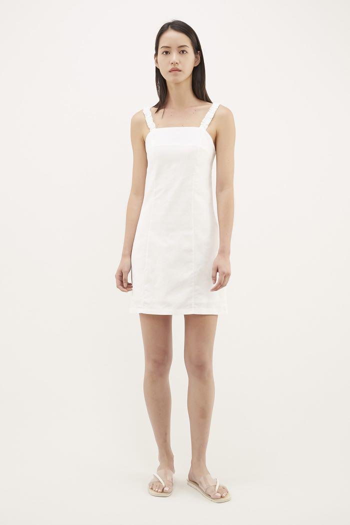 Ruched strap dress Clearance