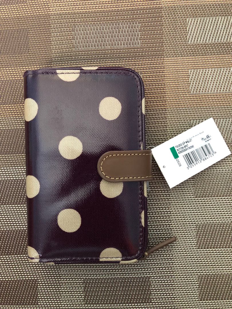 cath kidston folded zip wallet